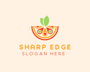 Citrus Location Spot logo design