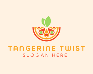 Citrus Location Spot logo design