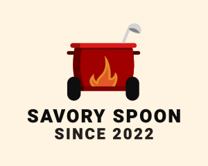 Hot Cauldron Meal logo design