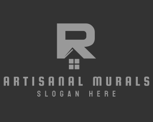 Real Estate House Letter R Logo