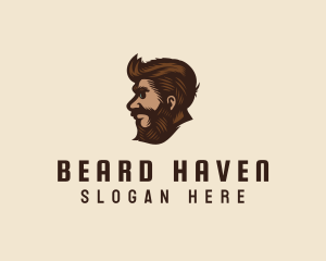 Father Beard Male logo design