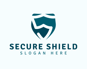 Tech Shield Letter S logo