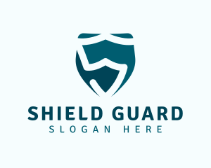 Tech Shield Letter S logo design