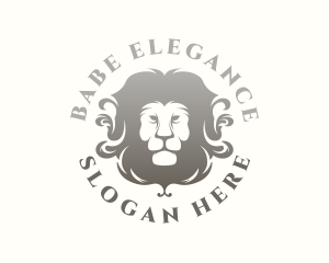 Elegant Lion Mane logo design