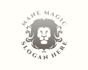 Elegant Lion Mane logo design