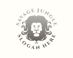 Elegant Lion Mane logo design