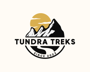 Mountain Travel Hiking logo design