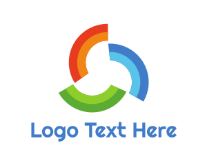 Rainbow Pattern Trio logo