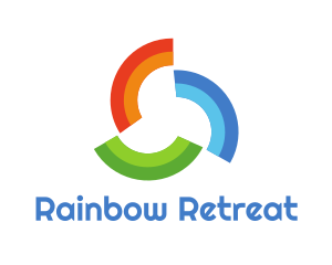 Rainbow Pattern Trio logo