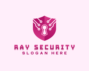 Shield Tech Security logo design