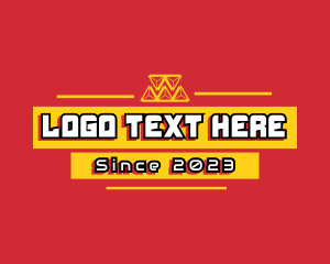 Robotics Gaming Text logo