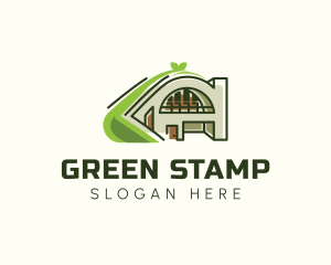 Green Roof Architecture logo design