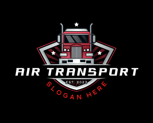 Truck Forwarding Vehicle logo design