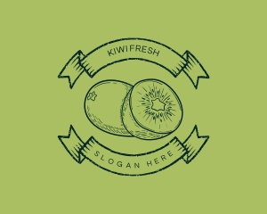 Kiwi Fruit Badge logo