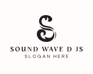 Creative Water Wave Letter S logo design