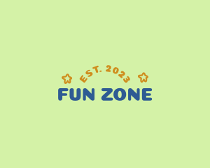 Cute Childish Wordmark logo design