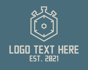 Hexagon Stopwatch Timer logo