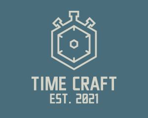 Hexagon Stopwatch Timer logo