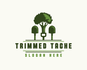 Shovel Tree Landscaping logo design