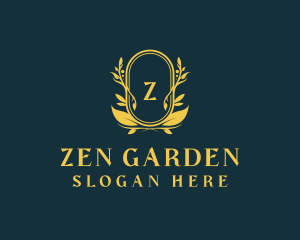 Floral Garden Wedding logo design