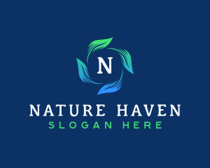 Natural Leaves Organic logo design