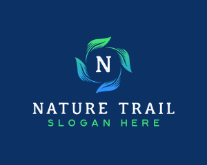 Natural Leaves Organic logo design