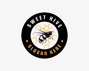 Bee Honeycomb Apiary logo