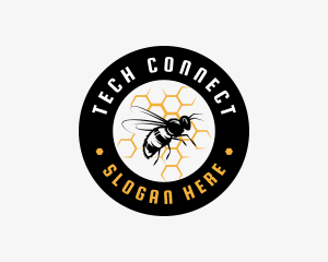 Bee Honeycomb Apiary logo