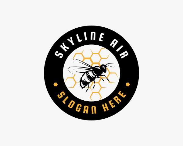 Honeycomb logo example 4