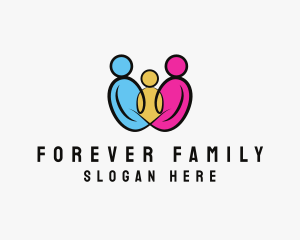 Child Parenting  Support logo design