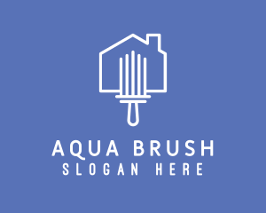 Squeegee Home Cleaning logo design