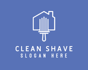 Squeegee Home Cleaning logo design