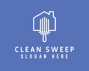 Squeegee Home Cleaning logo design