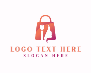 Feminine Cosmetics Boutique Bag logo