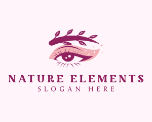 Natural Eyebrow Cosmetics logo design