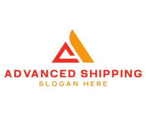 Logistics Mover Letter A logo