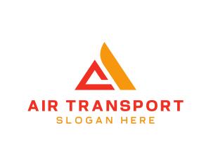 Logistics Mover Letter A logo design