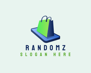 Online Shop Cellphone App Logo