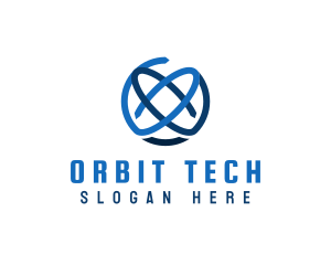 Global Cycle Orbit Business logo design