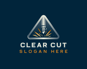 Industrial Machinist Laser logo design