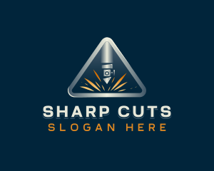 Industrial Machinist Laser logo design