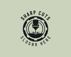 CNC Laser Machinery logo design