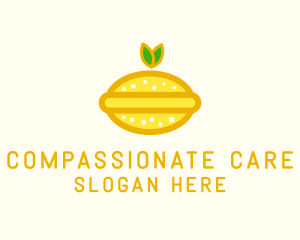 Organic Lemon Fruit  Logo