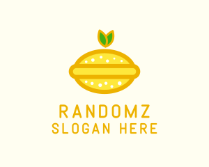Organic Lemon Fruit  Logo
