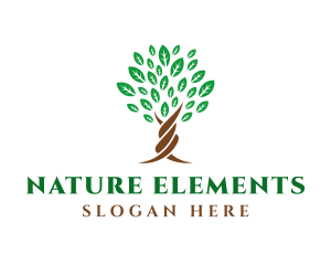 Natural Tree Environment logo design