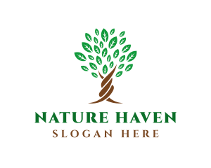 Natural Tree Environment logo design