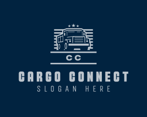 Cargo Haulage Trucking logo design