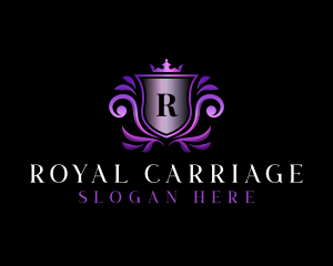 High End Shield Royal logo design