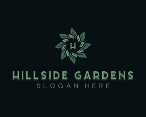 Wellness Botanical Garden logo design