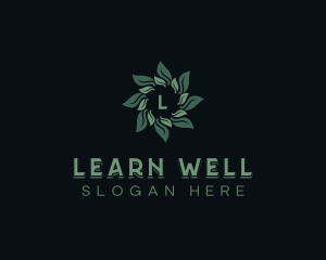 Wellness Botanical Garden logo design